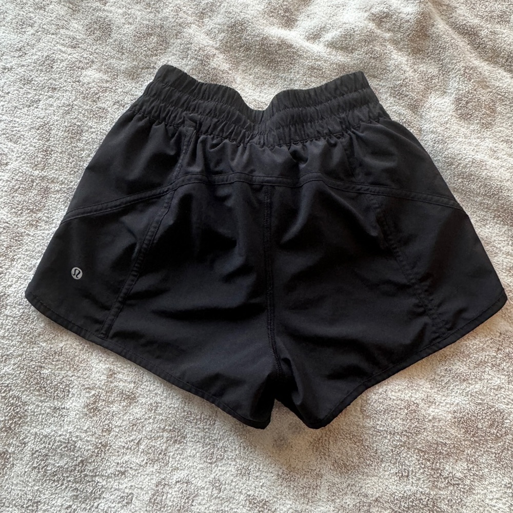 Black Lululemon Shorts - Size 6 | Track That Shorts
